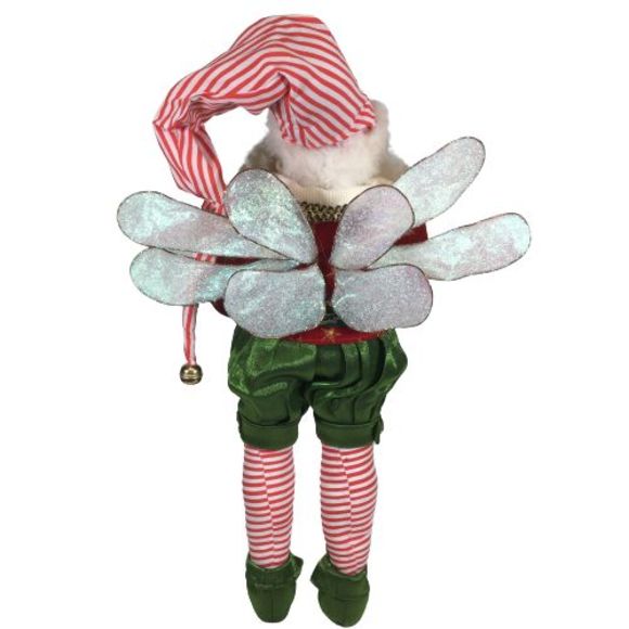 Mark Roberts Christmas Santa Fairy Elf Pointy Shoes Present Candy 21" Posable - Picture 4 of 16